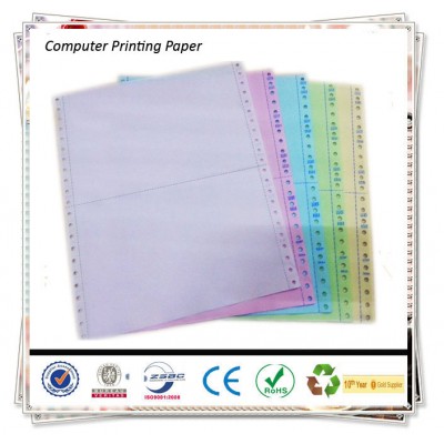 High Quality 2ply ,3ply ,4ply ,381mm,241mm,216mm Carbonless Computer Printing Paper/Computer Form Paper