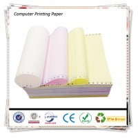 Cheap CB CFB CF 3-Ply NCR Computer Form Paper/NCR 2 Ply Continuous Carbonless Printing Paper/4 ply NCR Carbon-less Paper