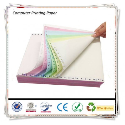 6 Ply Wholesale Printing Paper/Carbonless Paper Printing/4-ply Continuous Carbonless Printing Paper